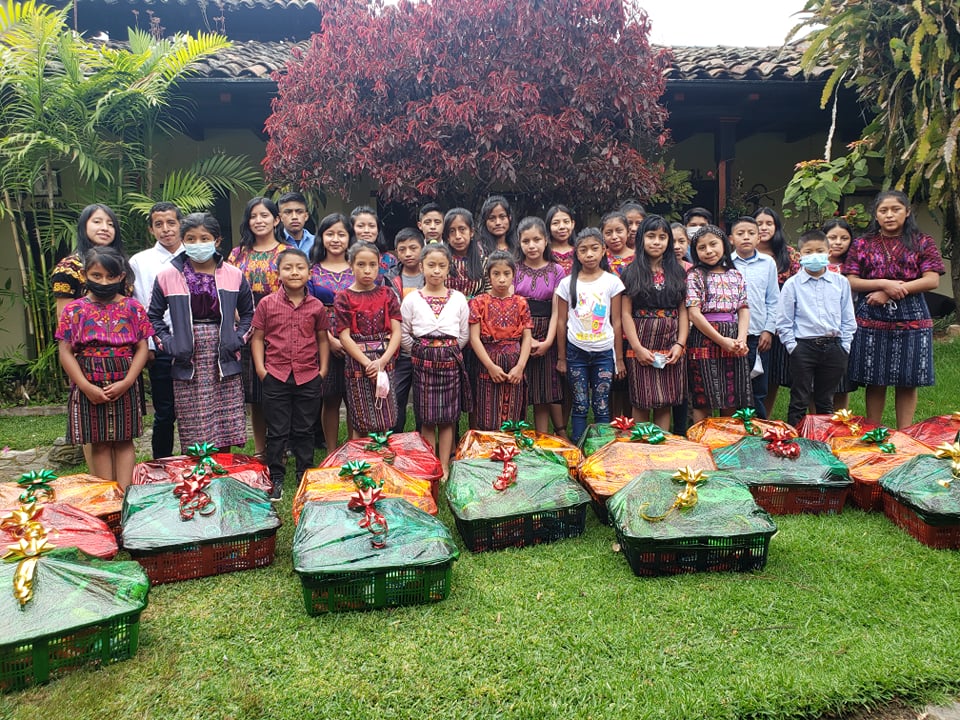 Students and Food Baskets