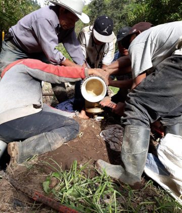 Working together to advance the potable water project in Chujupén Guatemala